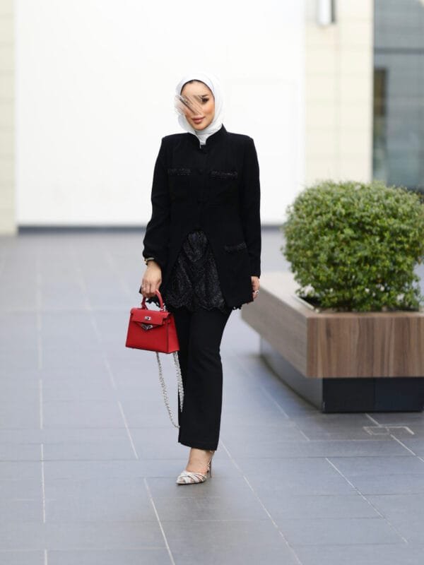 Black top + skirt + pants - Image 2